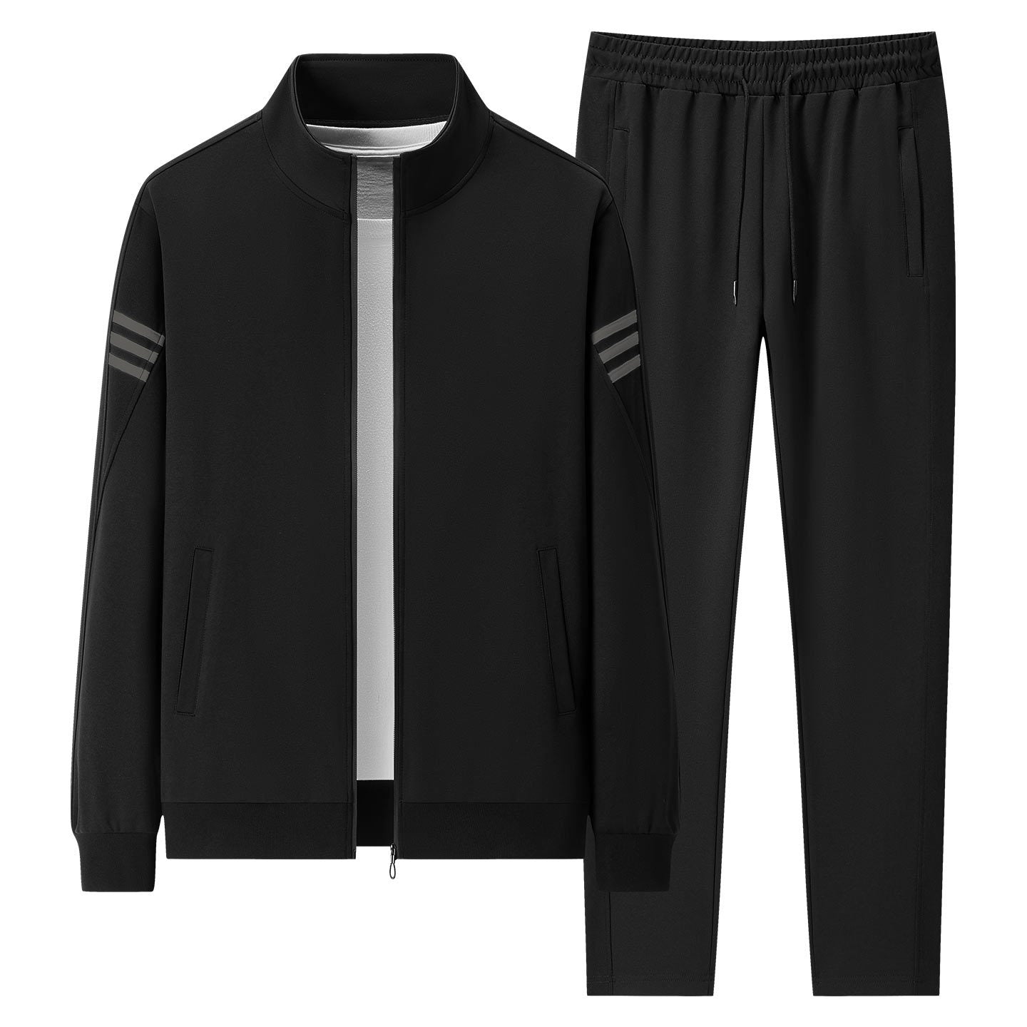 Autumn Winter Casual Cardigan Hoodie And Pants Set