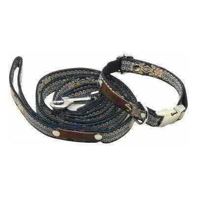 "Personalised Hand Made Chic Cotton Dog Collar for Small Breeds"
